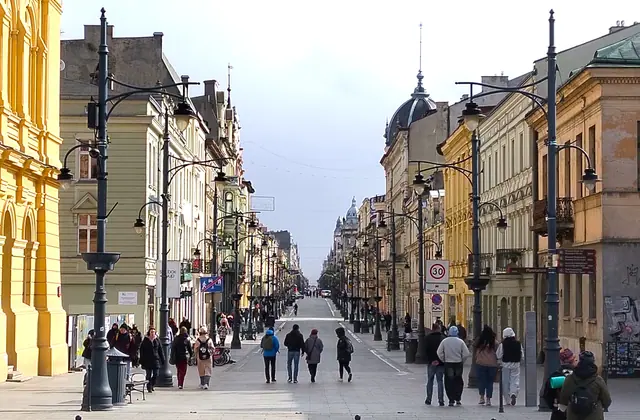 Archive photograph: Łódź, Poland